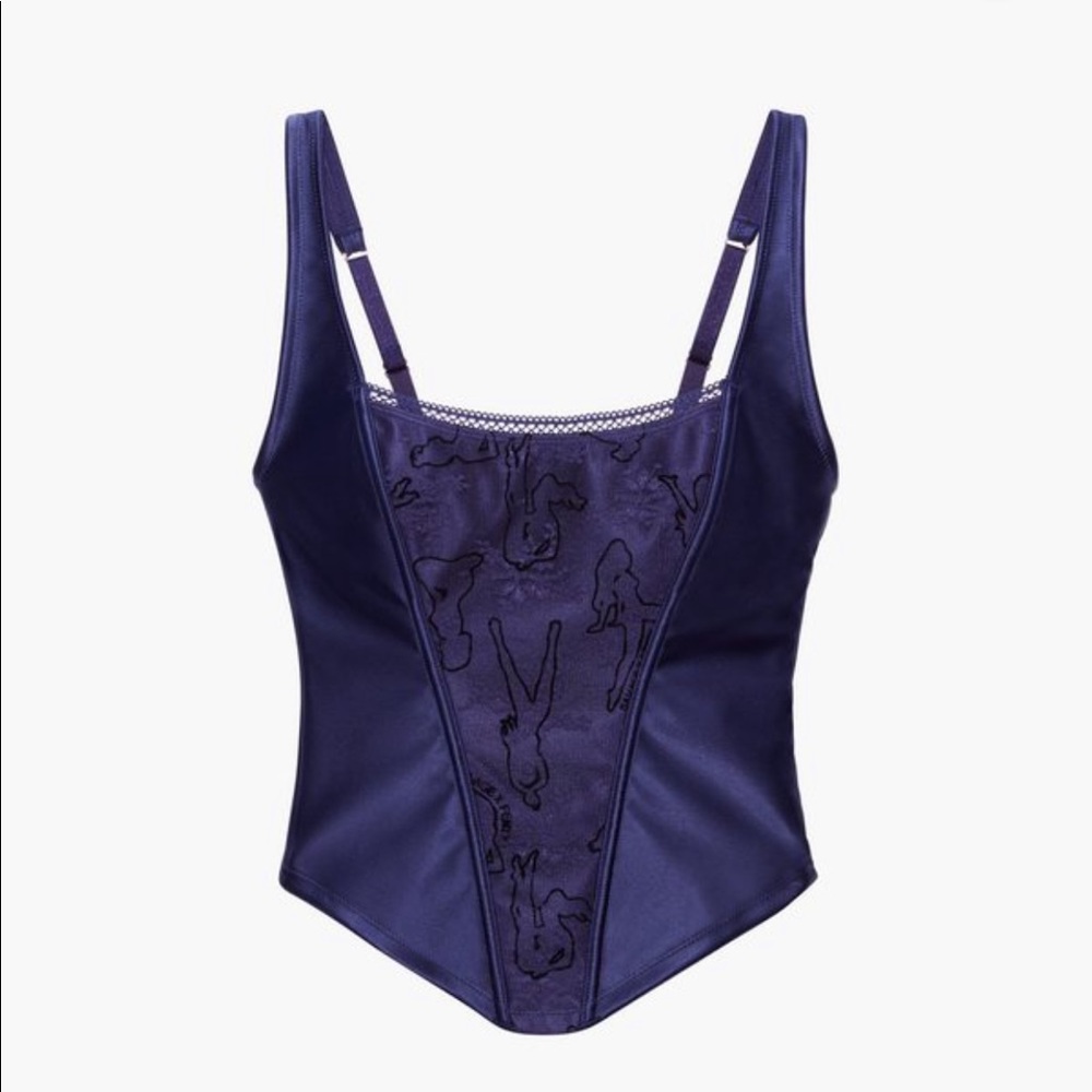 Savage X Fenty Flock U up corset